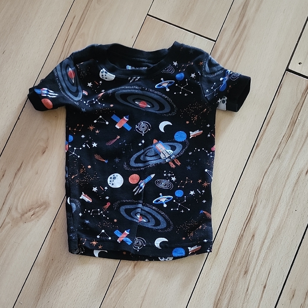 Old Navy Cosmic Kids Tee - Black and Blue